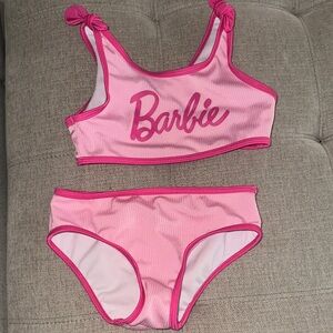 Barbie Pink Kids Swim Bikini